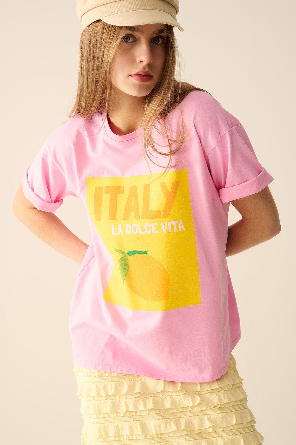 La Dolce Vita Graphic Tee - Elk + Elm
