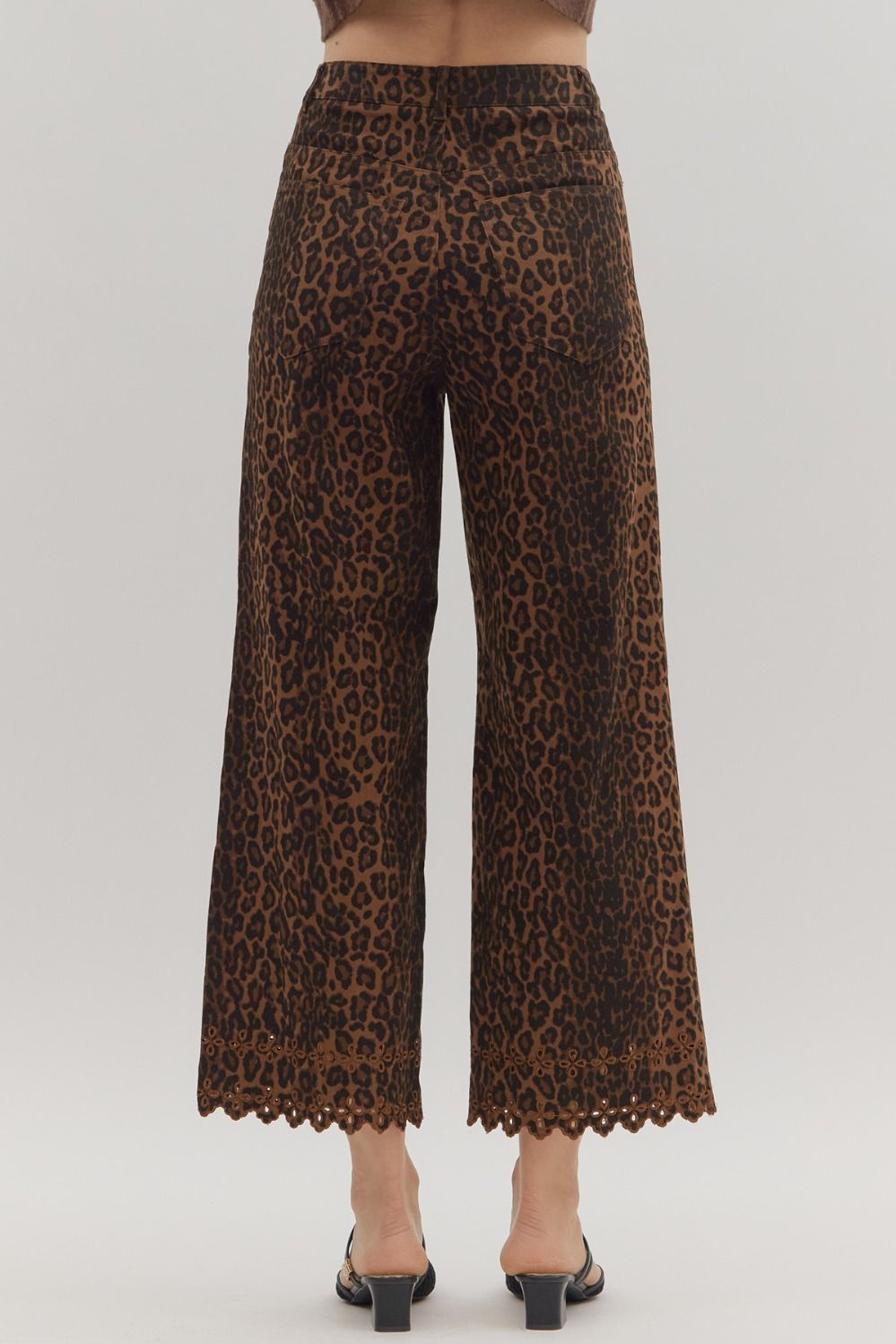 Leopard Pants - Elk + Elm