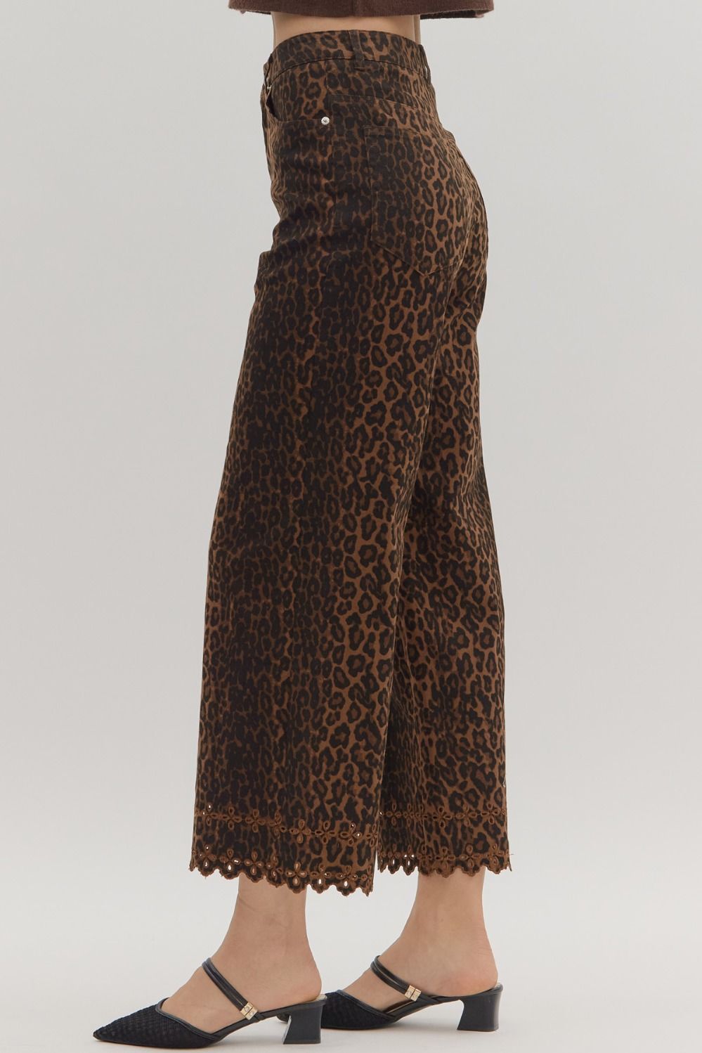 Leopard Pants - Elk + Elm