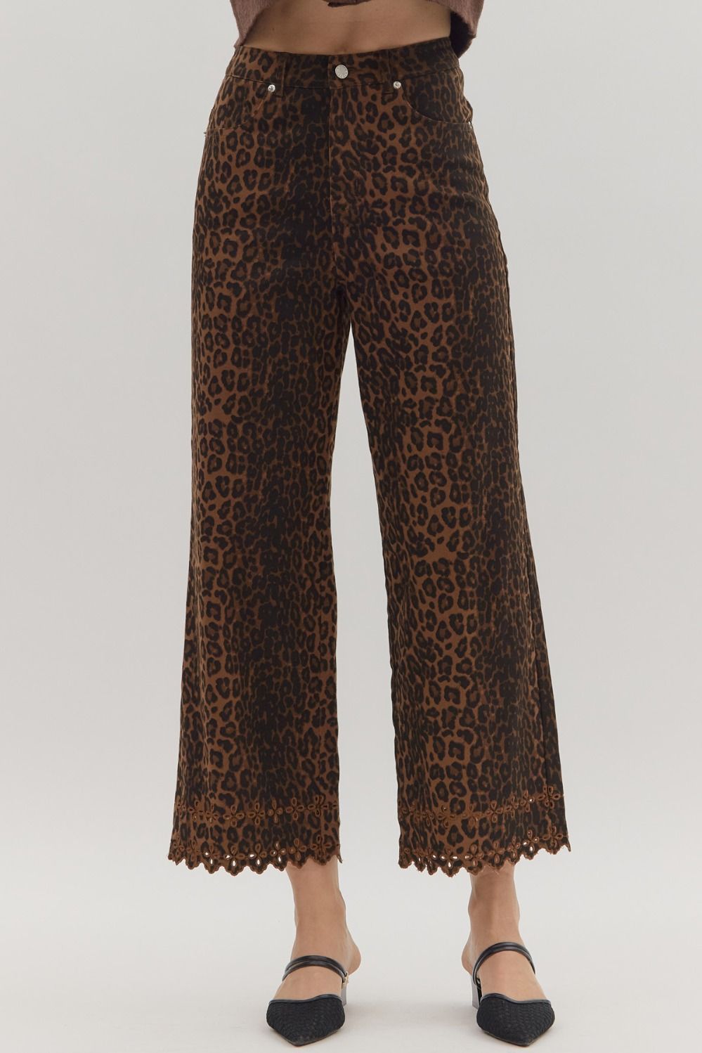Leopard Pants - Elk + Elm