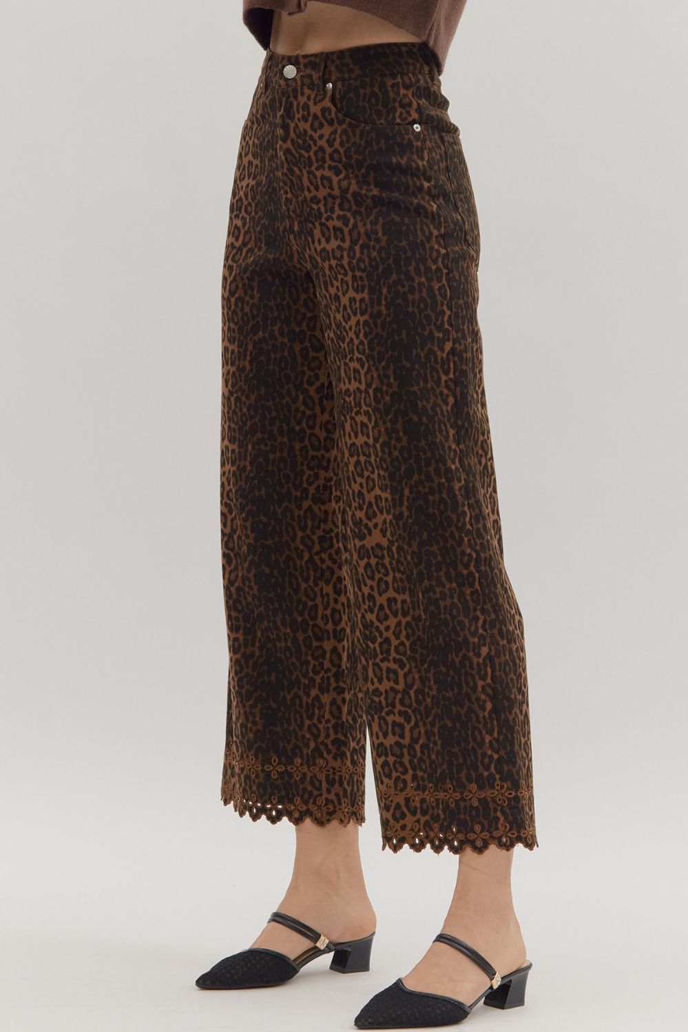 Leopard Pants - Elk + Elm