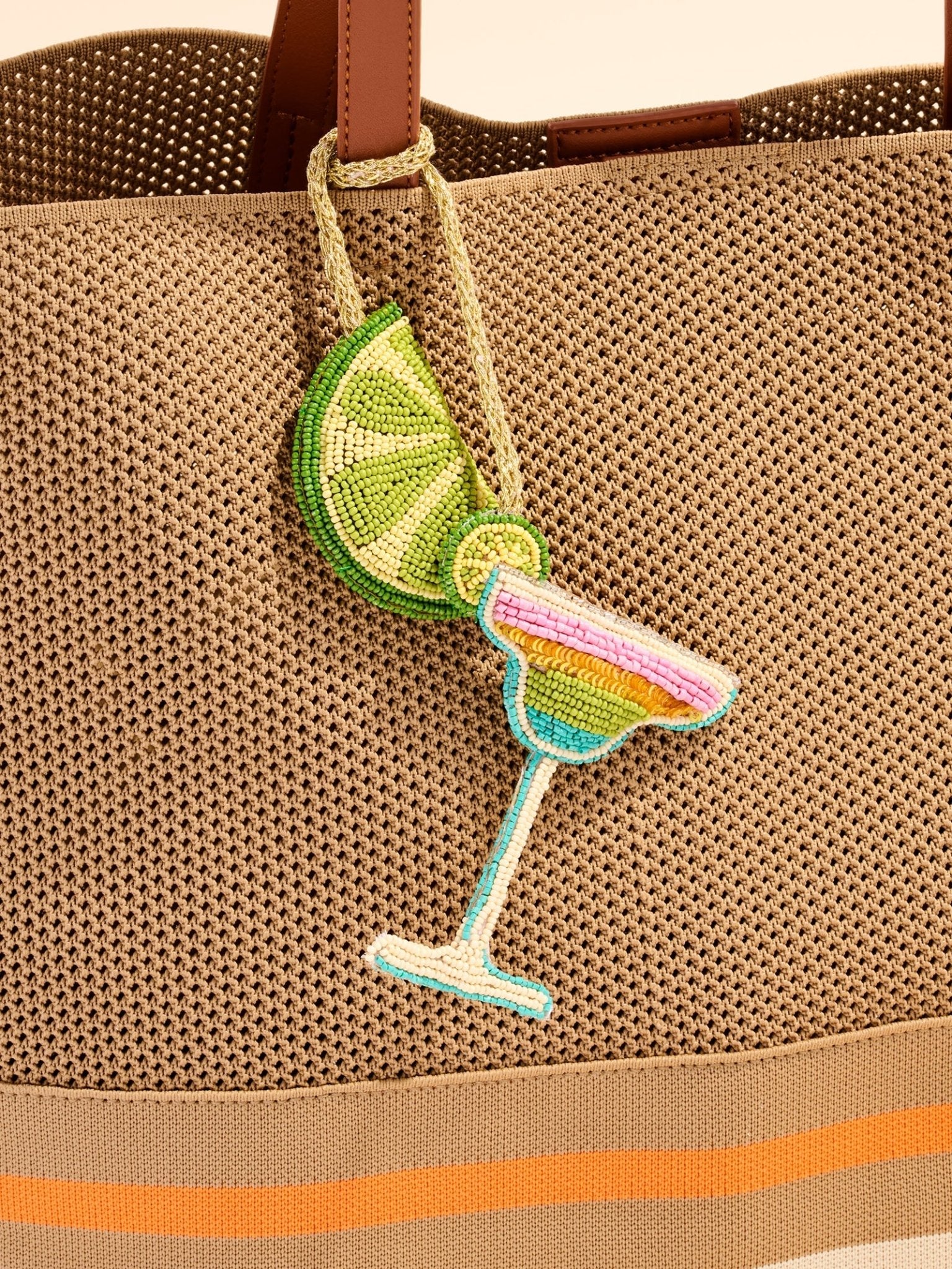 Lime & Margarita Bag Charm - Elk + Elm