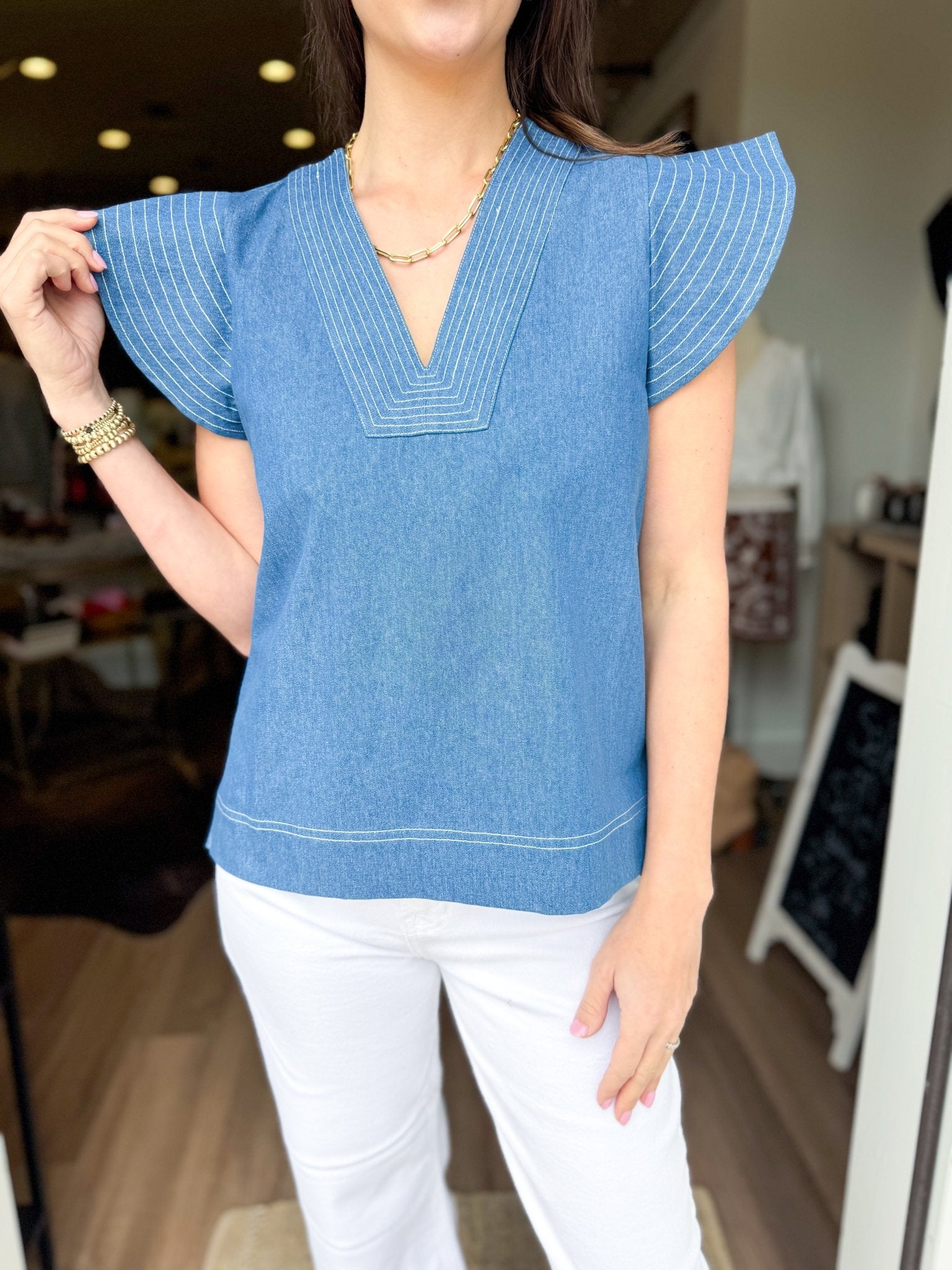 Lottie Top - Elk + Elm