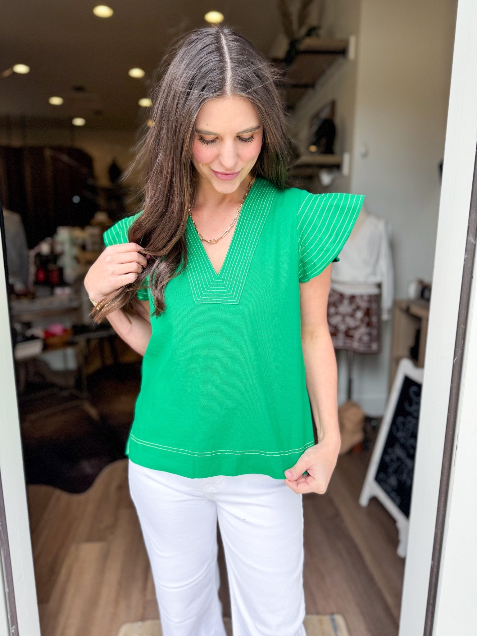 Lottie Top - Elk + Elm