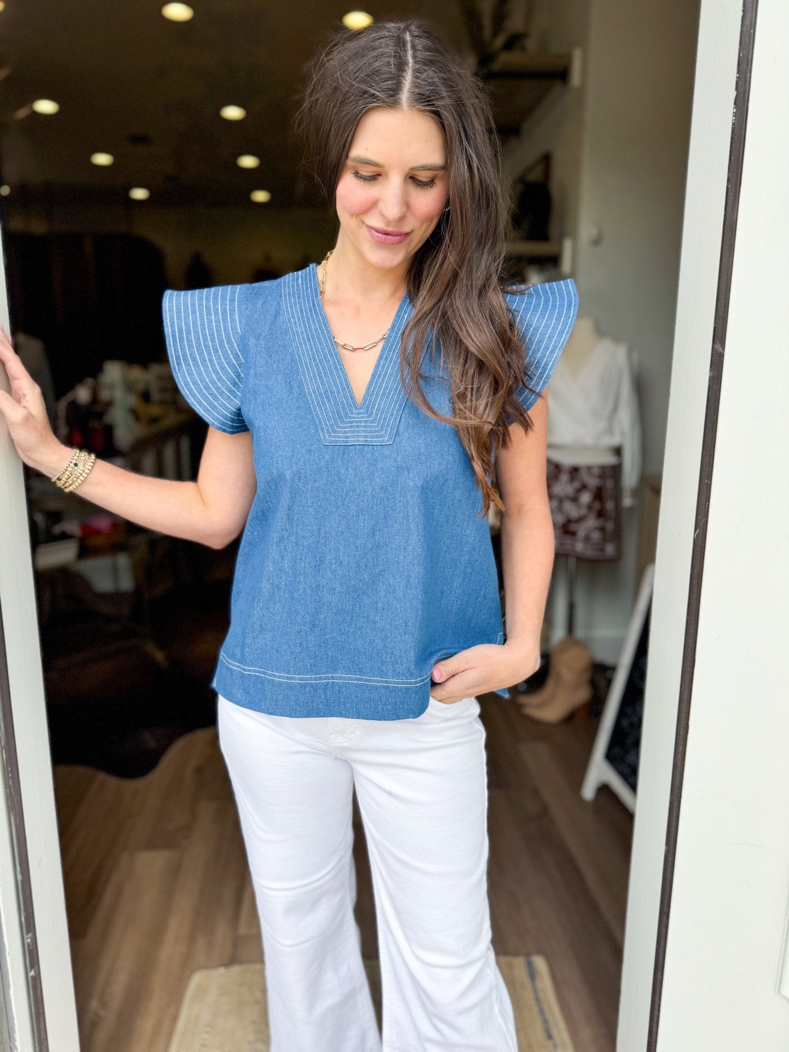 Lottie Top - Elk + Elm