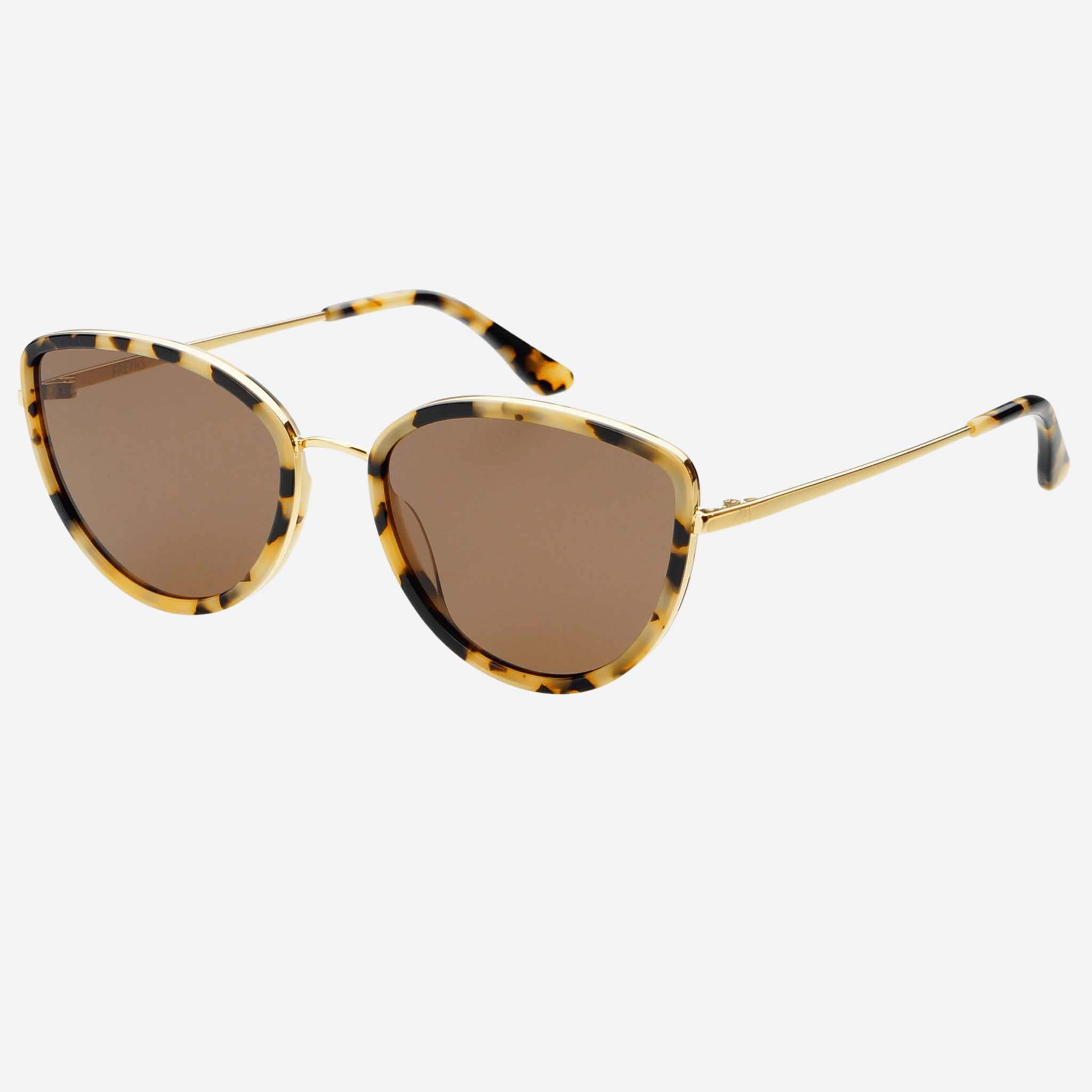 Luna Acetate Womens Cat Eye Sunglasses - Milky Tortoise - Elk + Elm