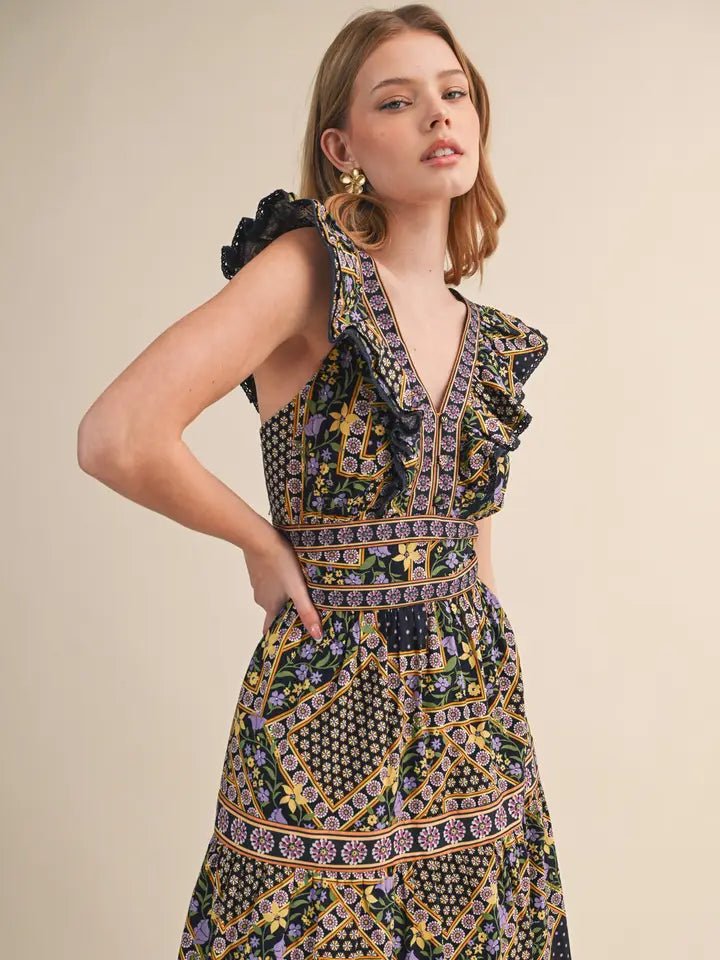 Margo Midi Dress - Elk + Elm