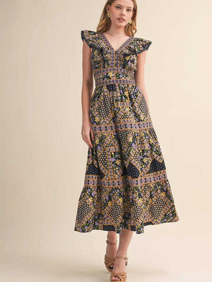 Margo Midi Dress - Elk + Elm