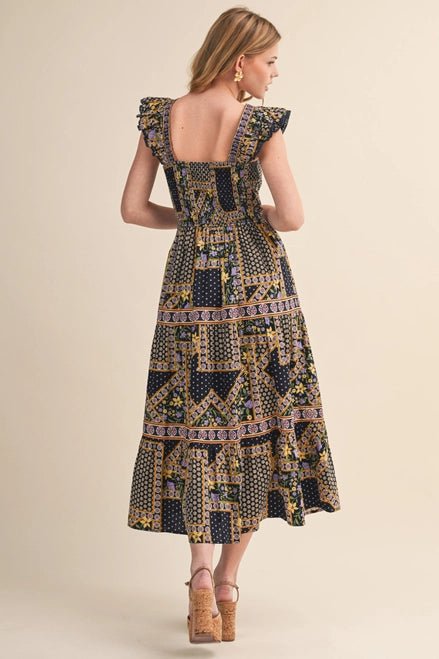 Margo Midi Dress - Elk + Elm