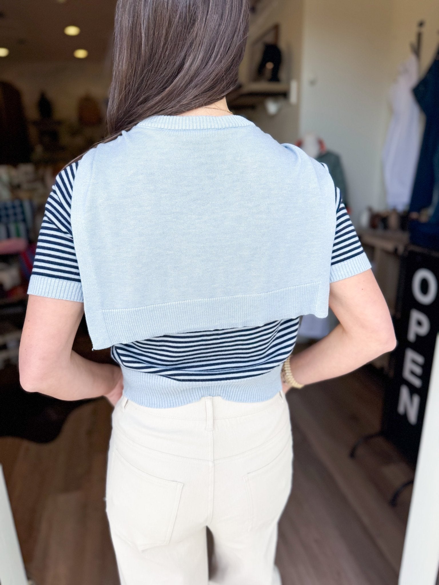 Marina Striped Knit - Elk + Elm