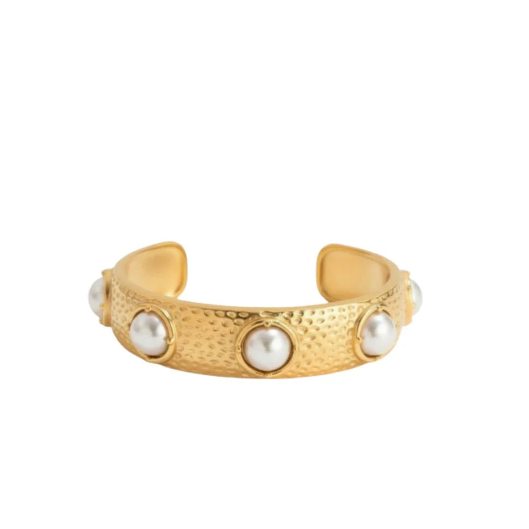 Maverick Cuff - Pearl - Elk + Elm