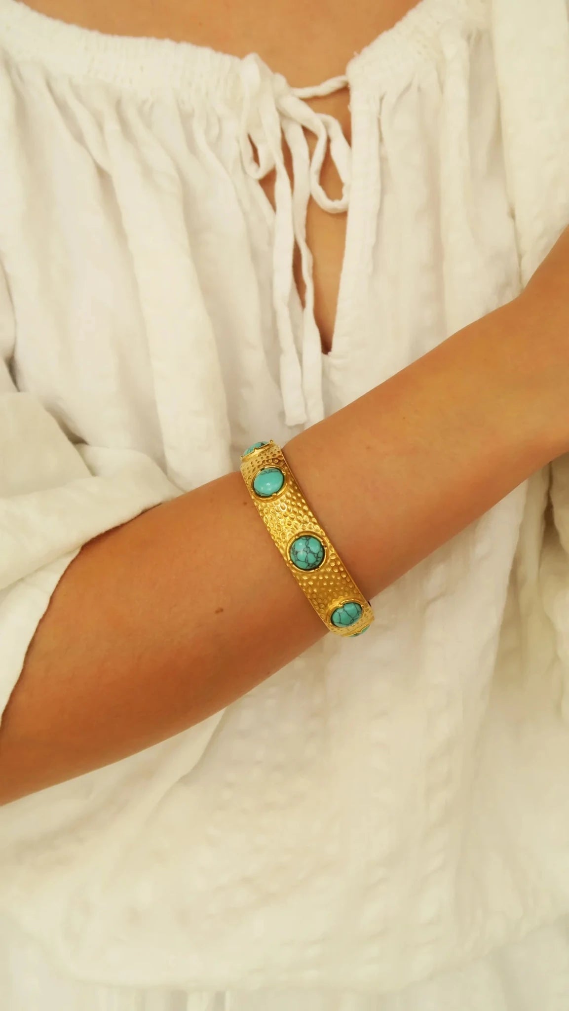 Maverick Cuff - Turquoise - Elk + Elm