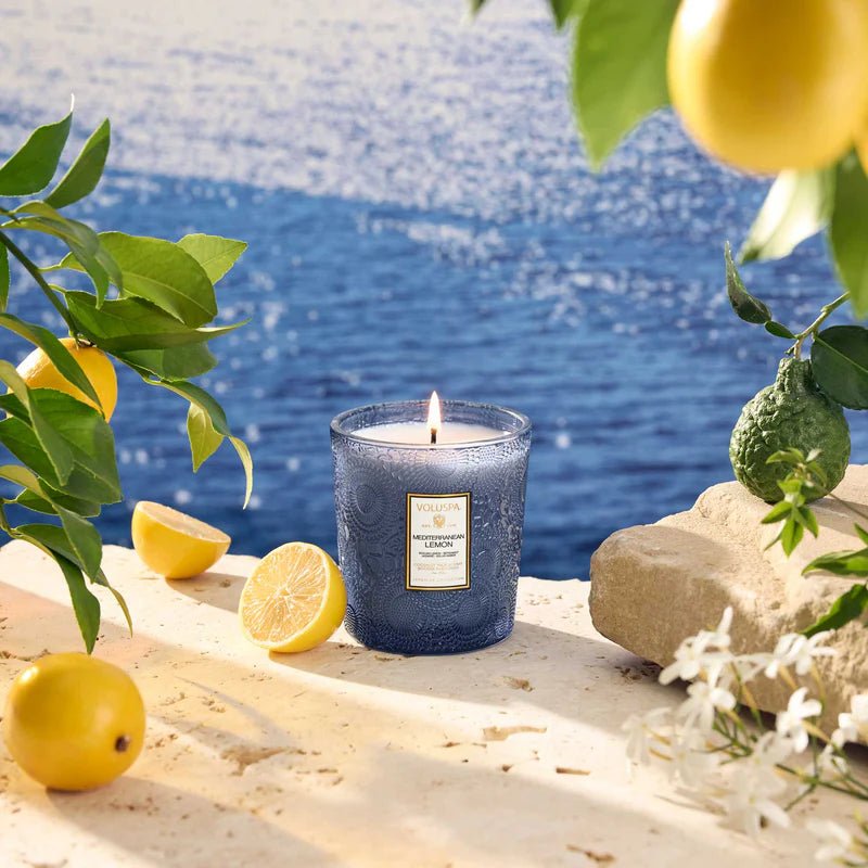 Mediterranean Lemon Candle - Classic 9 oz - Elk + Elm