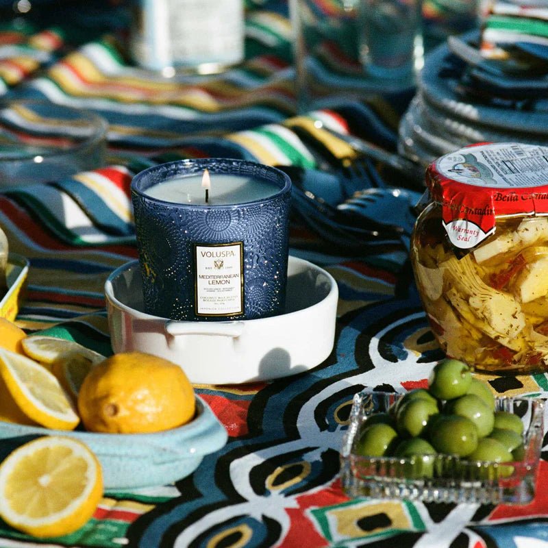 Mediterranean Lemon Candle - Classic 9 oz - Elk + Elm