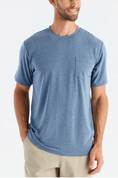 Men's Bamboo Flex Pocket Tee - Elk + Elm