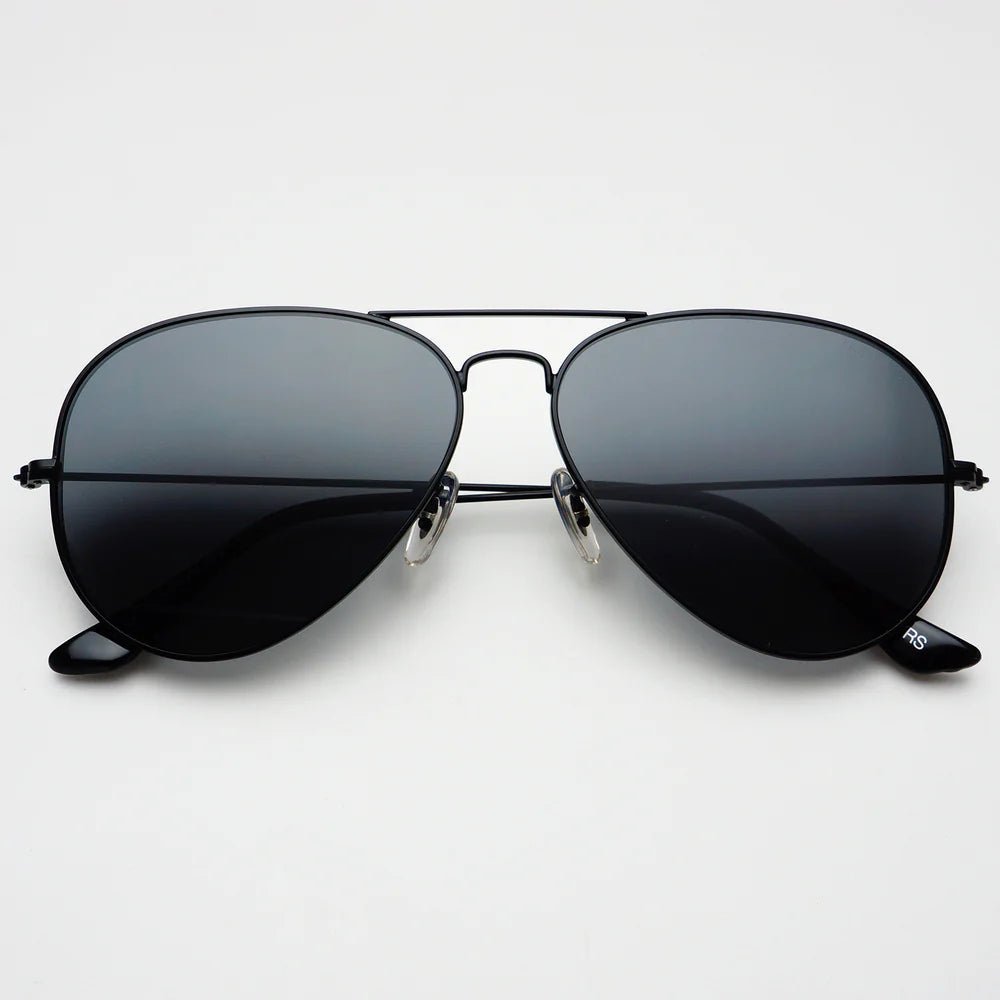 Morgan Large Unisex Aviator Sunglasses - Elk + Elm