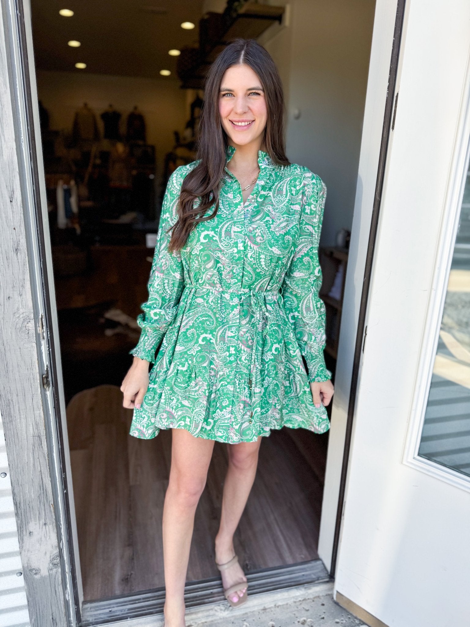 Nicole Dress - Elk + Elm