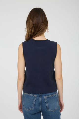 Noel Button Up Tank