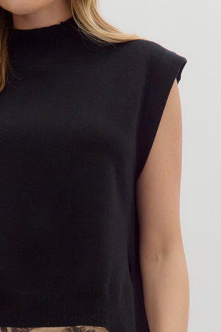 Carly Mock Neck Top