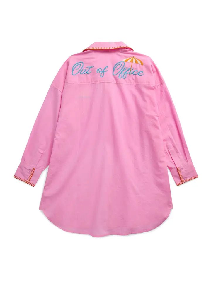 Out of Office Cover - Up Shirt - Elk + Elm