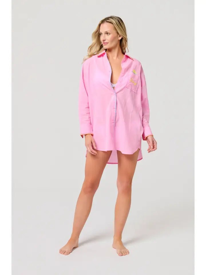 Out of Office Cover - Up Shirt - Elk + Elm