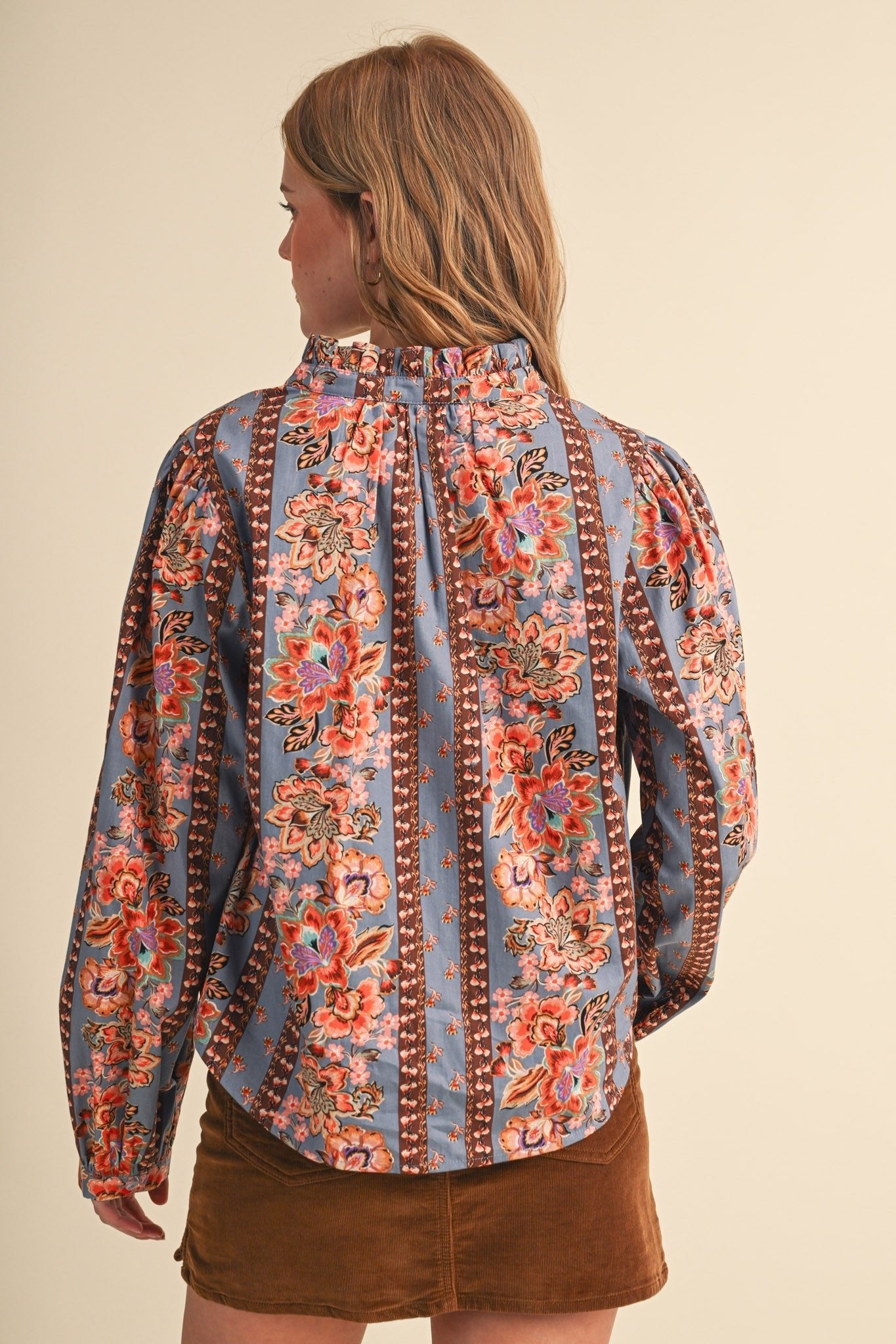Painted Garden Blouse - Elk + Elm