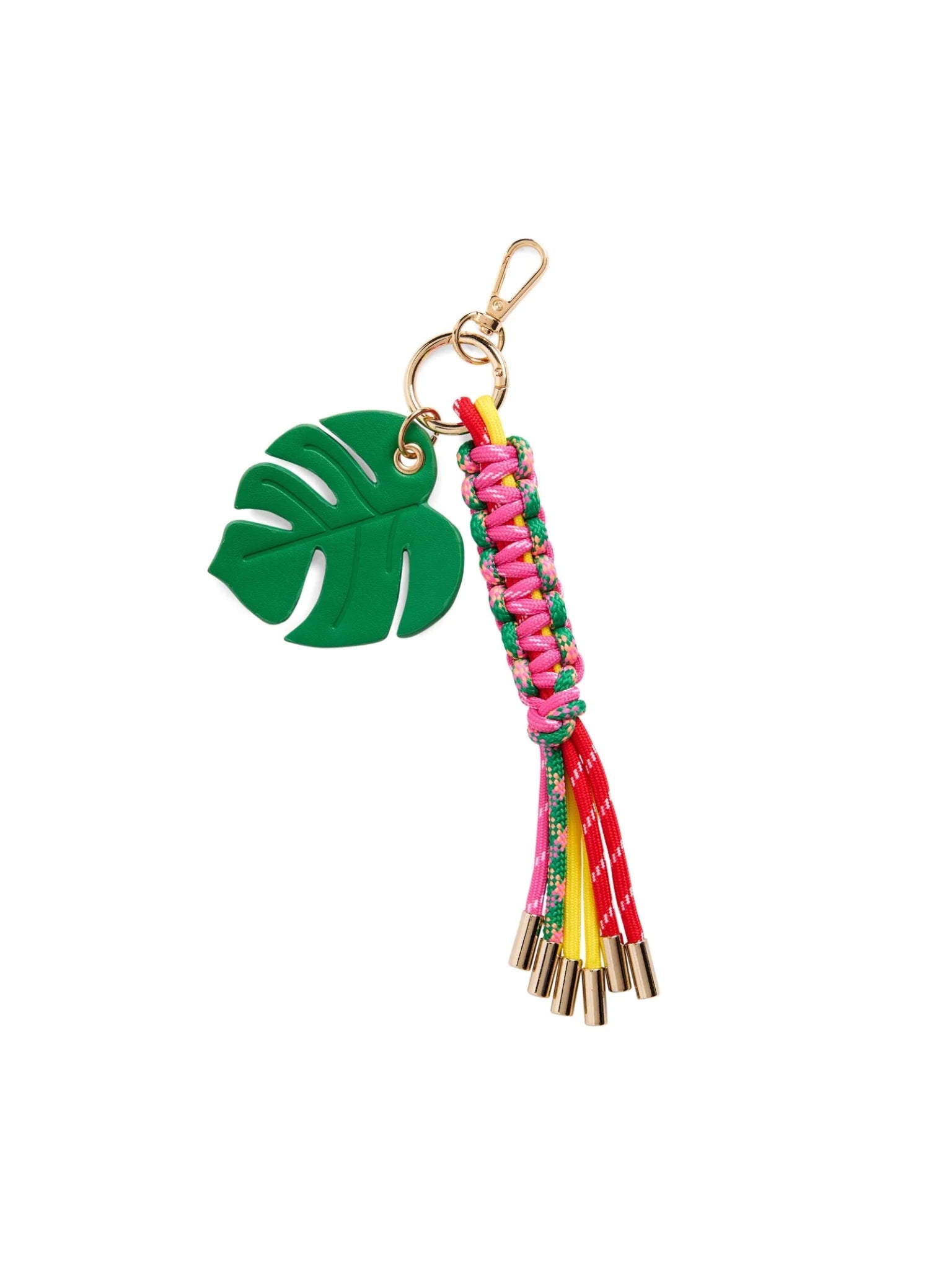 Palm Leaf Bag Charm - Elk + Elm