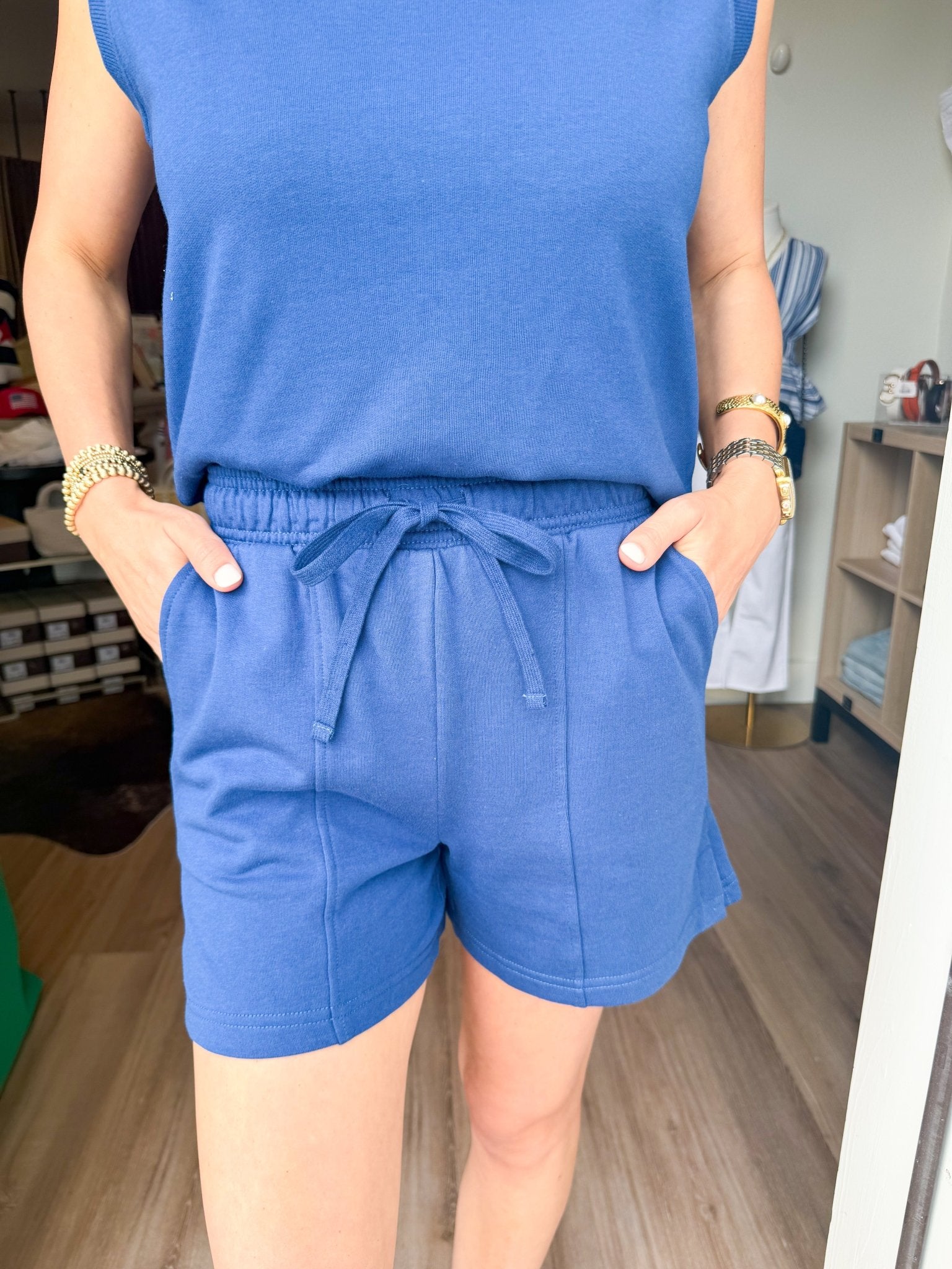Paulie Shorts - Navy - Elk + Elm
