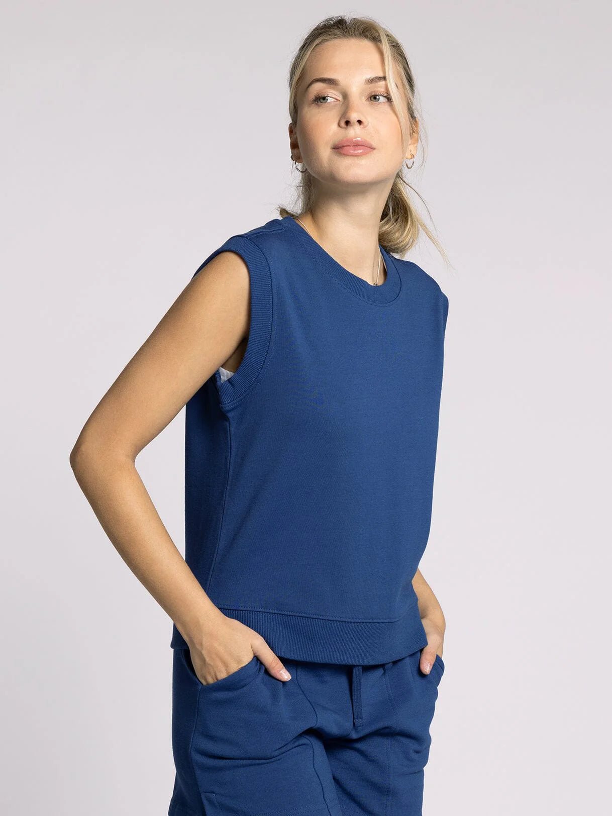 Paulie Top - Navy - Elk + Elm