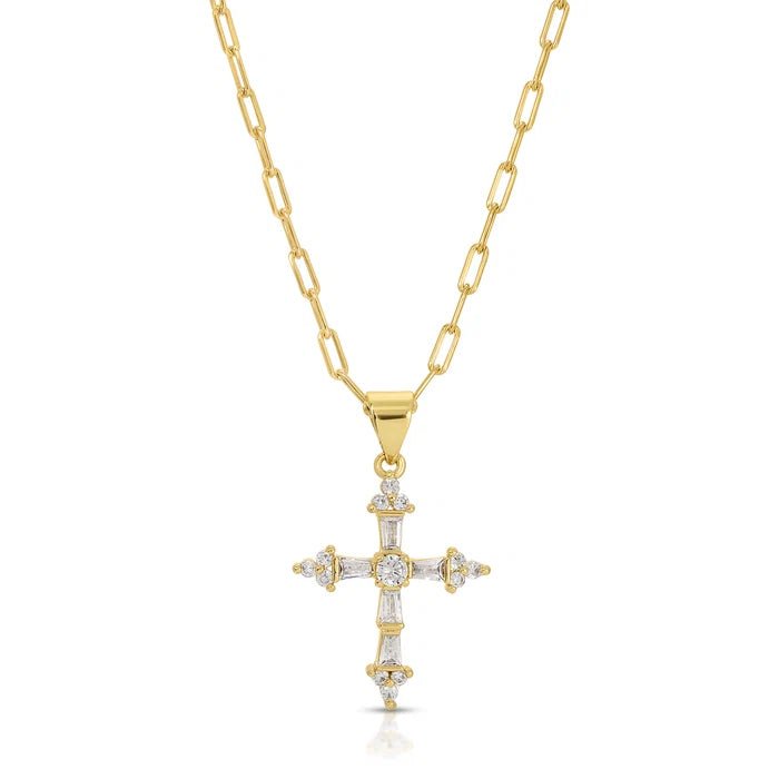 Princess Cross Necklace - Elk + Elm