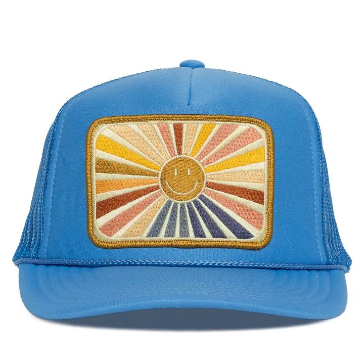 Rays Of Happy Trucker Hat - Elk + Elm