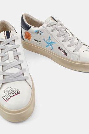 Reba Tennis Shoes - Elk + Elm