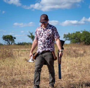 Rio SS Button Up Boone Camo - Elk + Elm