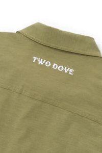 Rio SS Button Up Olive Green - Elk + Elm
