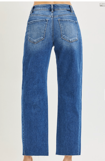 Risen Cropped Barrel Jean - Elk + Elm
