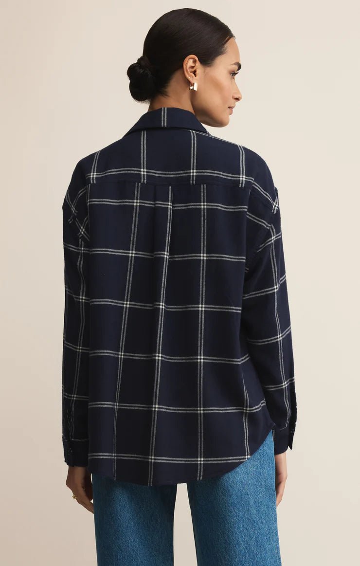 River Plaid Button Up - Elk + Elm