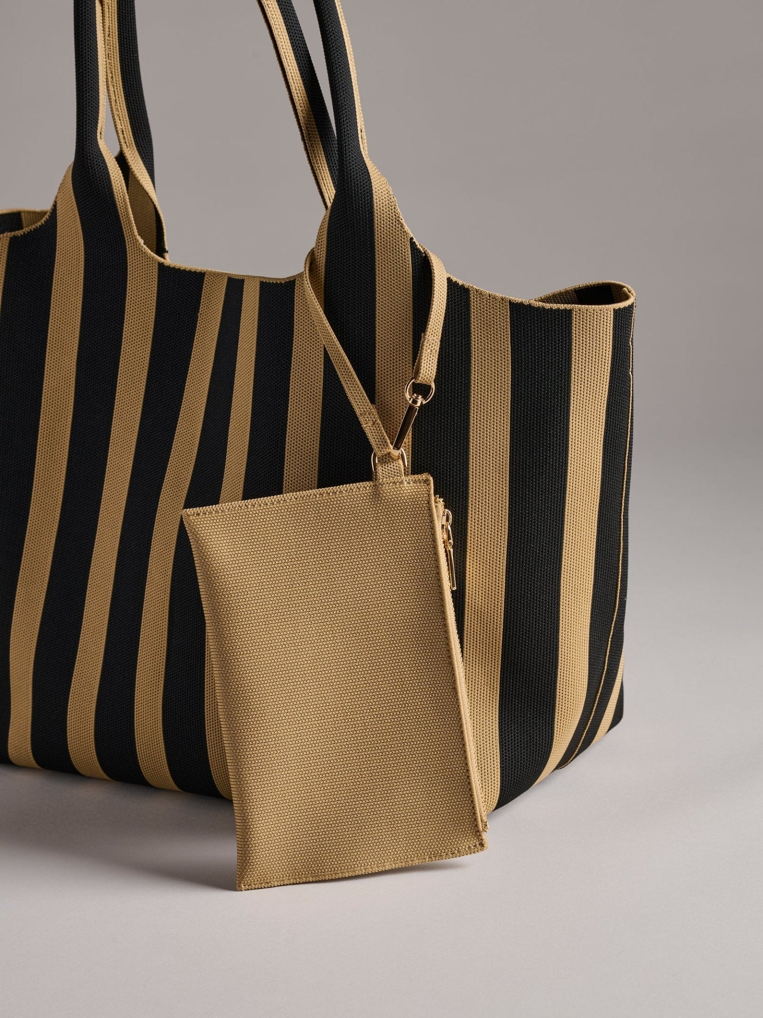 Robbie Tote - Stripes - Elk + Elm