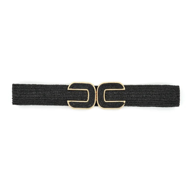 Sahara Straw Belt - Elk + Elm