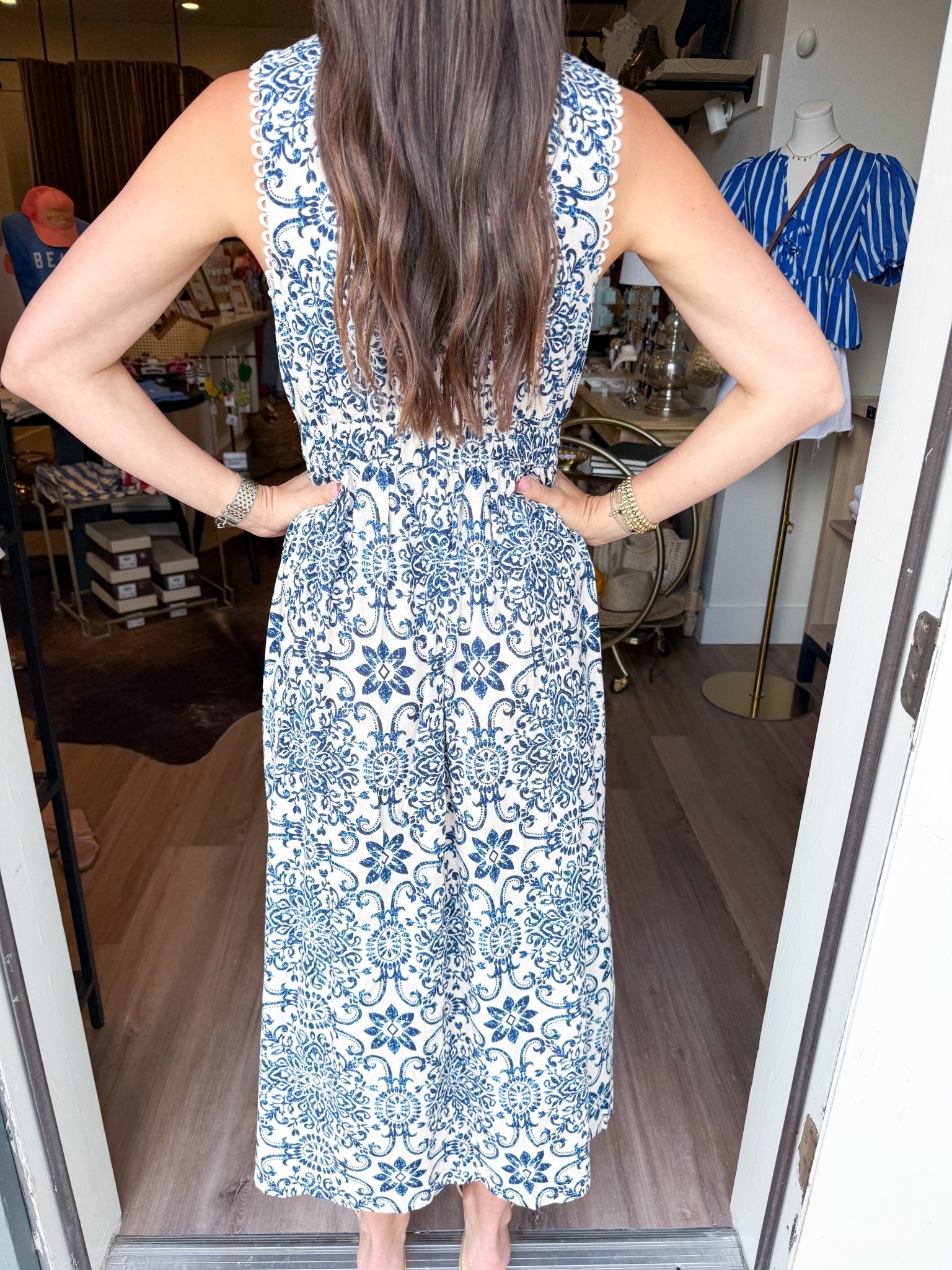 Santorini Midi Dress - Elk + Elm