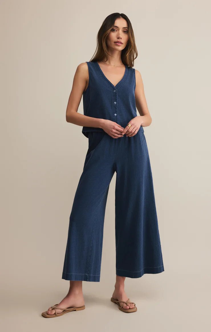 Scout Jersey Denim Pant - Elk + Elm