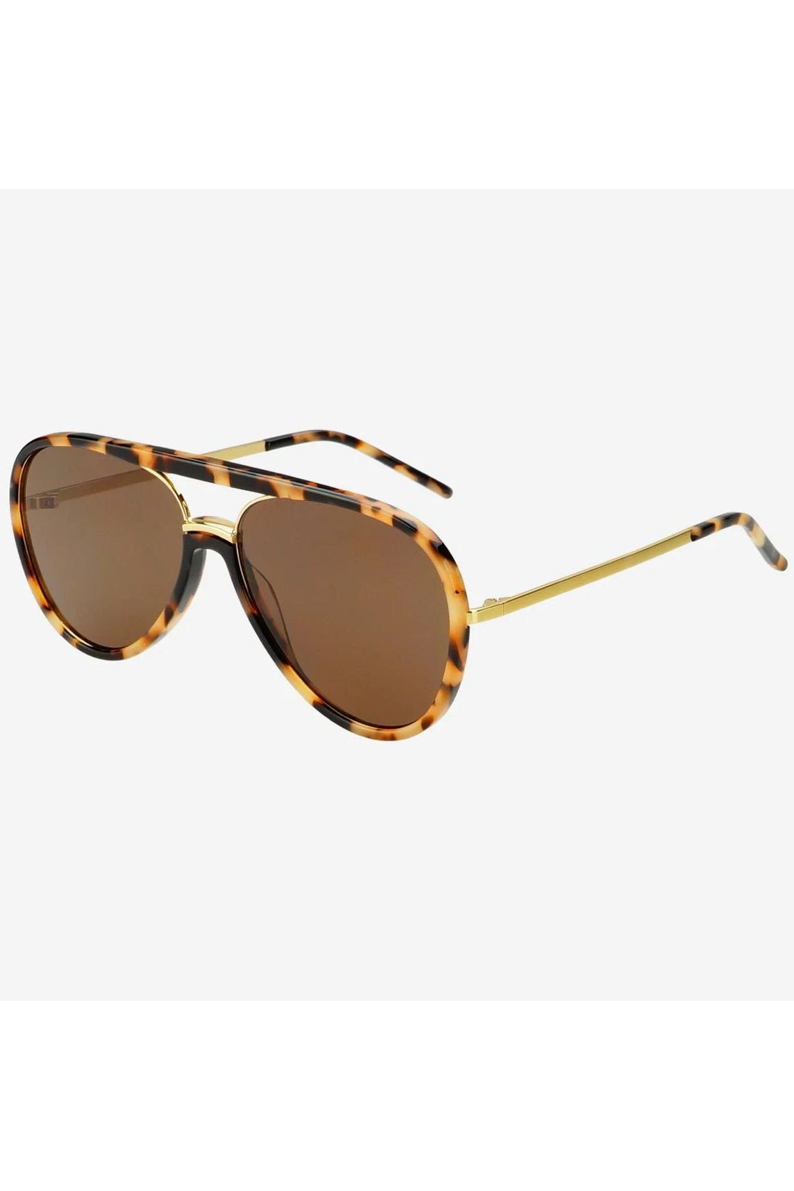Shay Sunglasses - Milky Tortoise/Brown - Elk + Elm