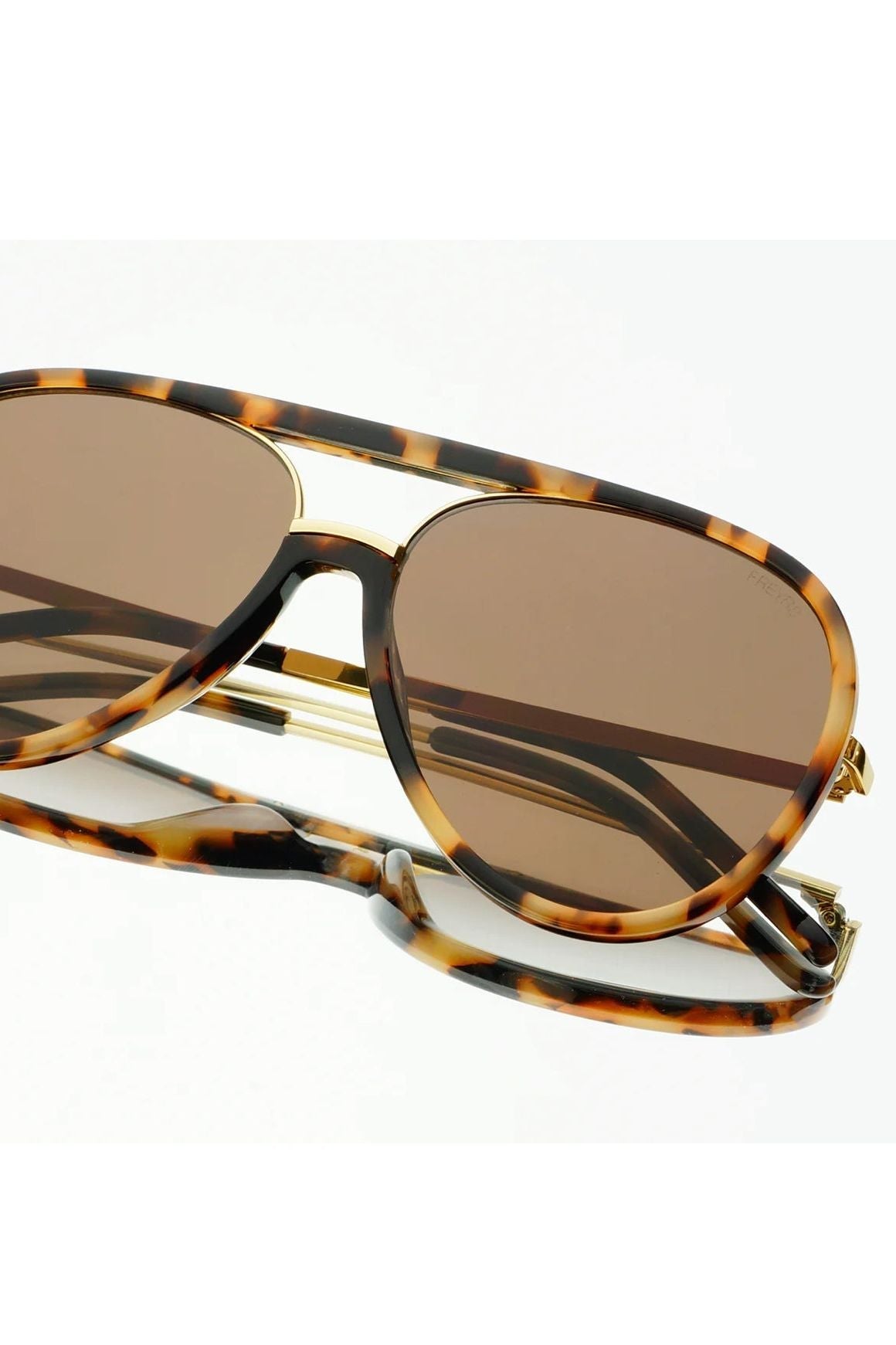 Shay Sunglasses - Milky Tortoise/Brown - Elk + Elm