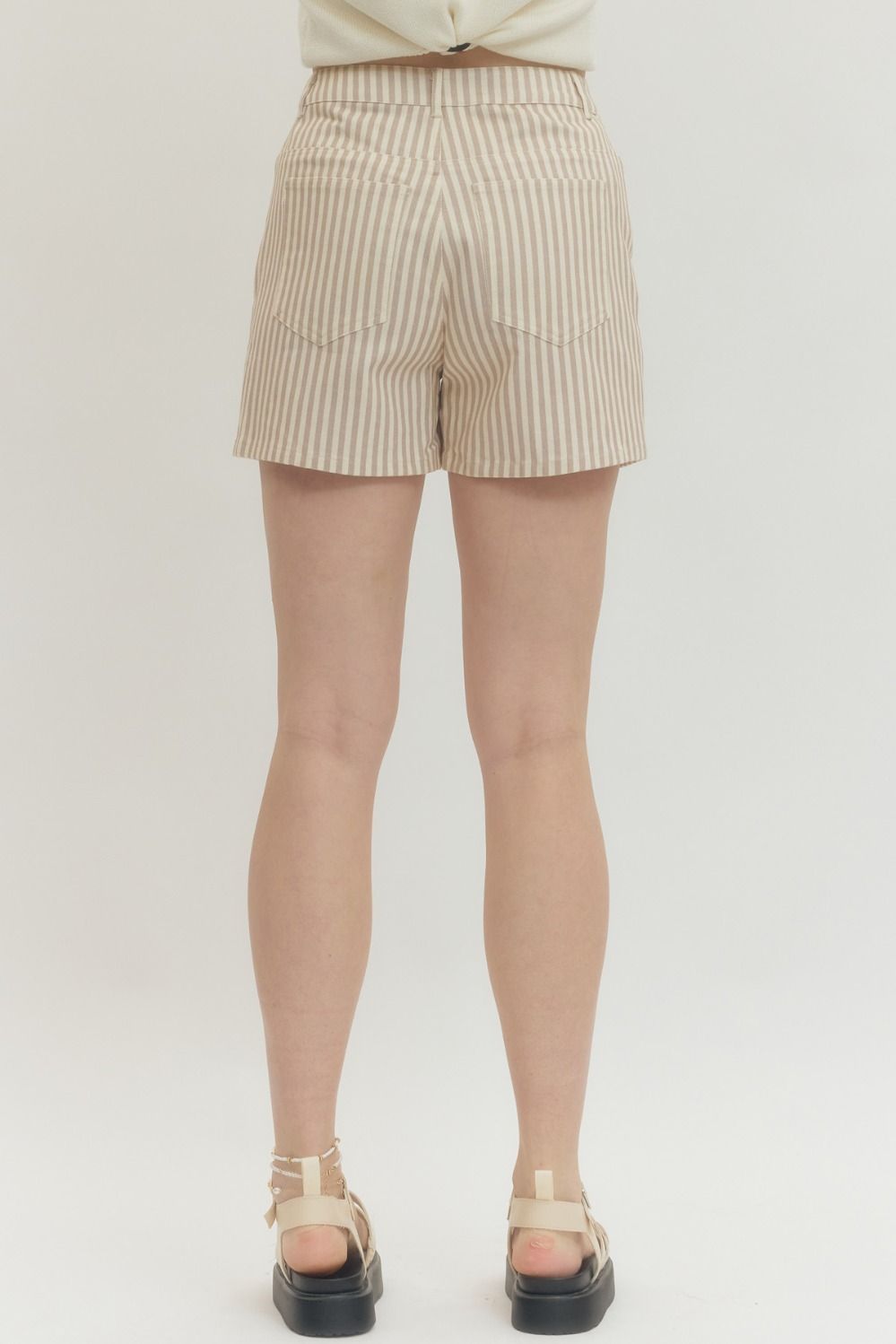 Simply Striped Shorts - Elk + Elm