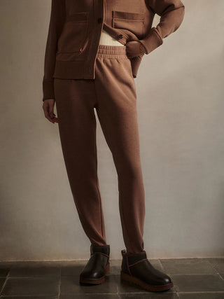 Slim Zip Hem Pant - Golden Bronze Marl