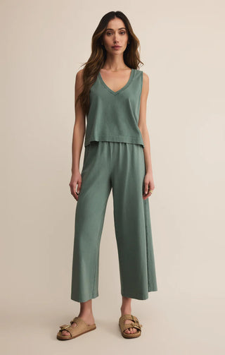 Sloane V Neck - Hunter Green