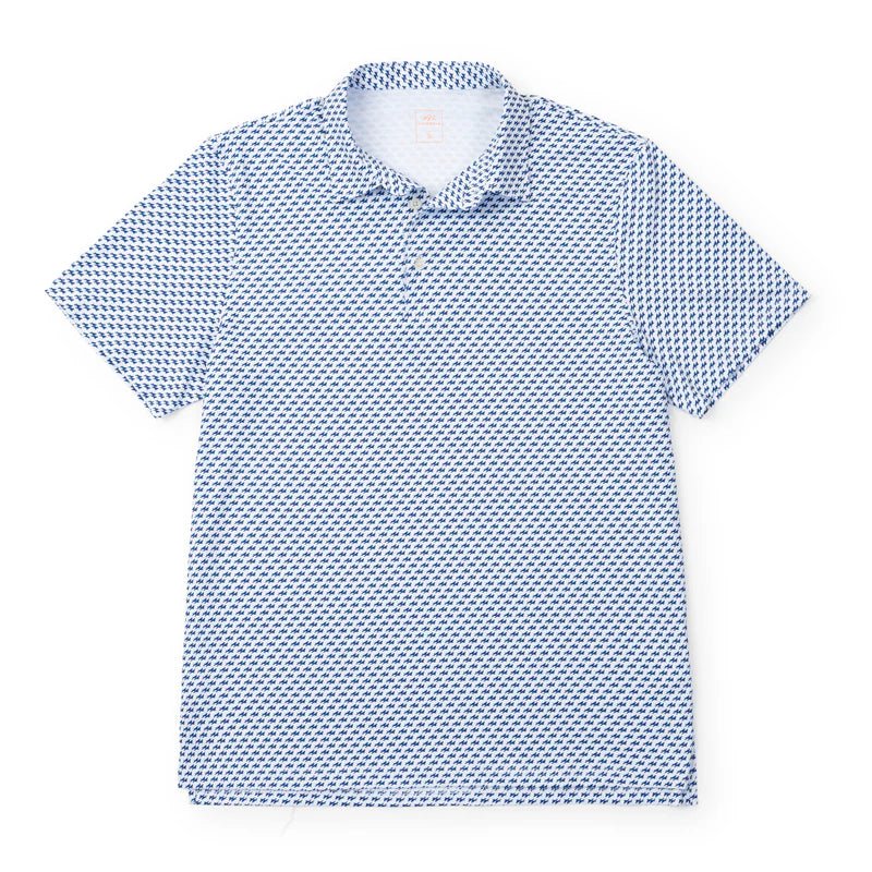 Small Logo Golf Polo - Elk + Elm