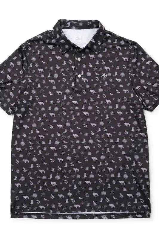 Song Dog Golf Polo - Elk + Elm