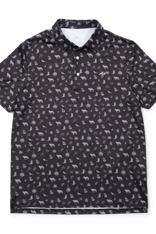Song Dog Golf Polo - Elk + Elm