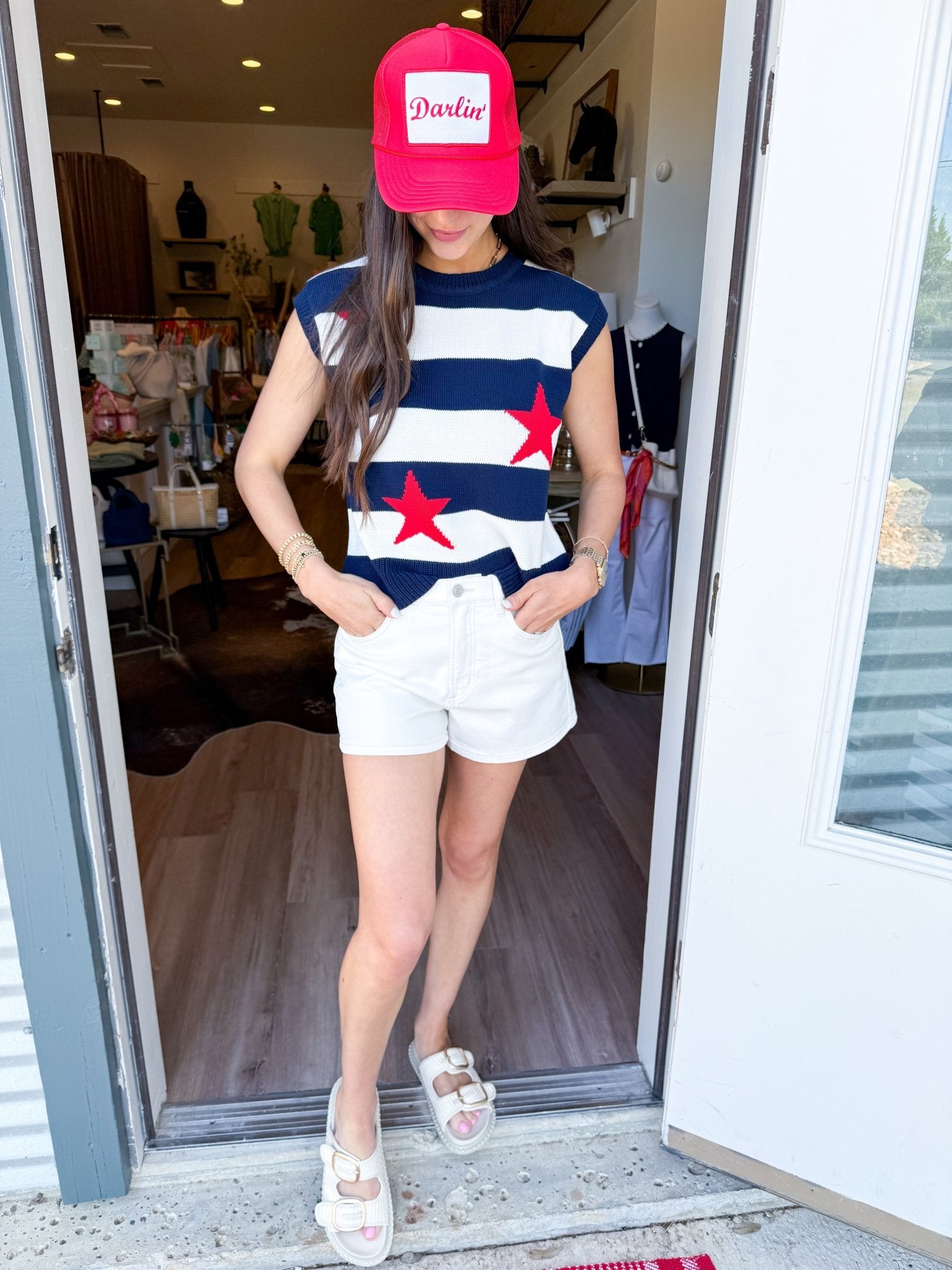 Star Spangled Sweater - Elk + Elm