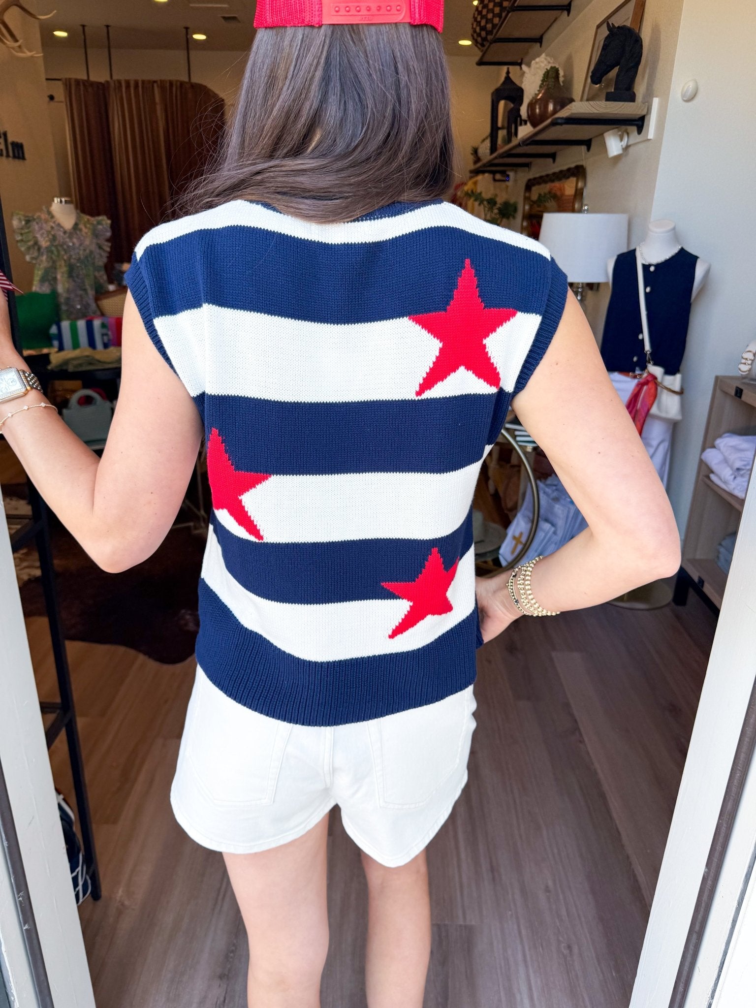 Star Spangled Sweater - Elk + Elm